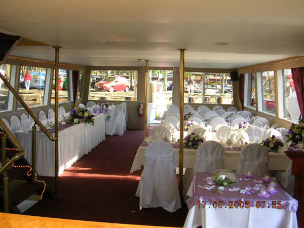 Vancouver Wedding Boat